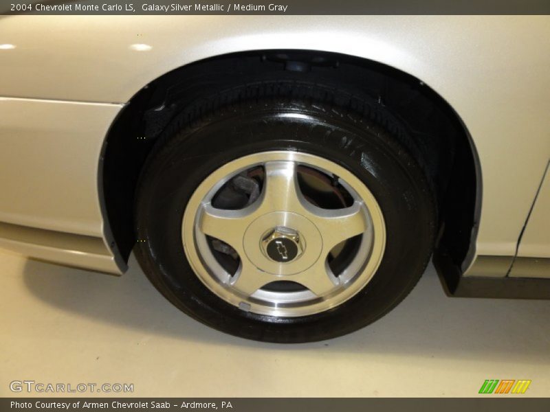 Galaxy Silver Metallic / Medium Gray 2004 Chevrolet Monte Carlo LS