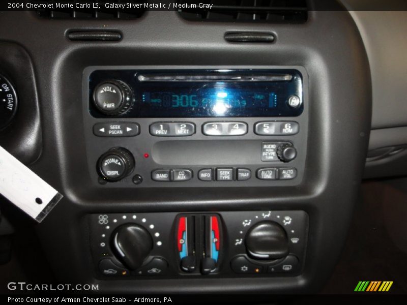 Galaxy Silver Metallic / Medium Gray 2004 Chevrolet Monte Carlo LS