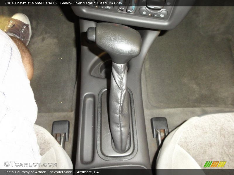 Galaxy Silver Metallic / Medium Gray 2004 Chevrolet Monte Carlo LS