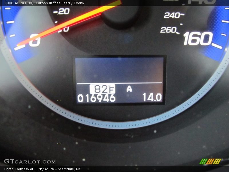 Carbon Bronze Pearl / Ebony 2008 Acura RDX