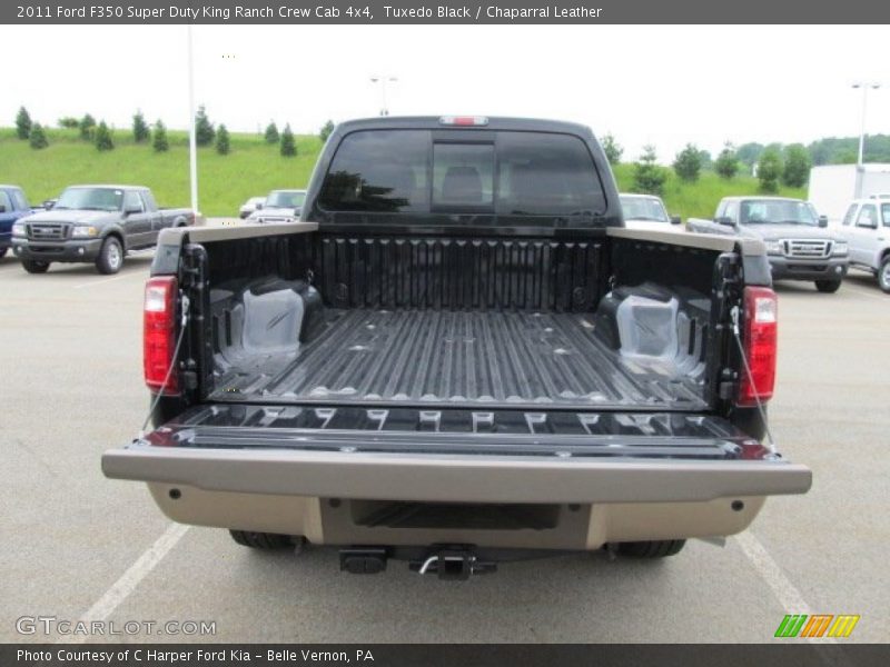 Tuxedo Black / Chaparral Leather 2011 Ford F350 Super Duty King Ranch Crew Cab 4x4
