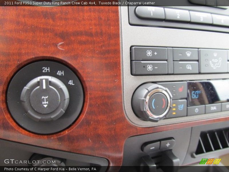 Tuxedo Black / Chaparral Leather 2011 Ford F350 Super Duty King Ranch Crew Cab 4x4