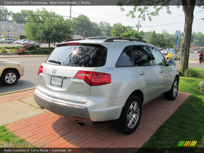 Billet Silver Metallic / Ebony 2008 Acura MDX Technology