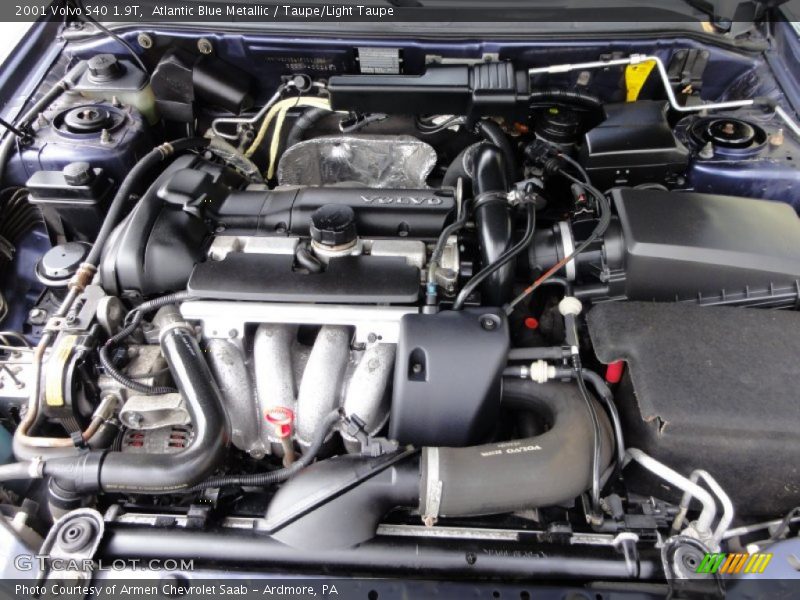  2001 S40 1.9T Engine - 1.9 Liter Turbocharged DOHC 16-Valve 4 Cylinder