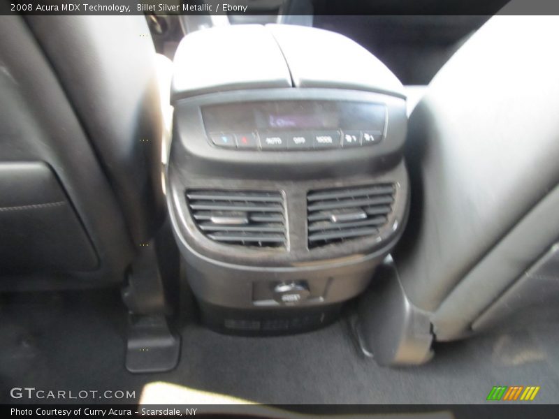 Billet Silver Metallic / Ebony 2008 Acura MDX Technology