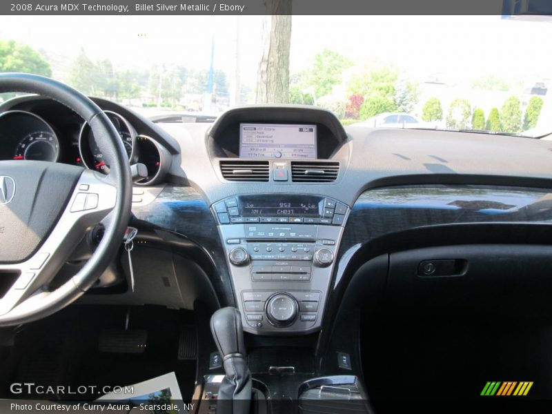 Billet Silver Metallic / Ebony 2008 Acura MDX Technology