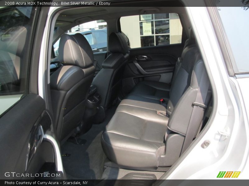 Billet Silver Metallic / Ebony 2008 Acura MDX Technology