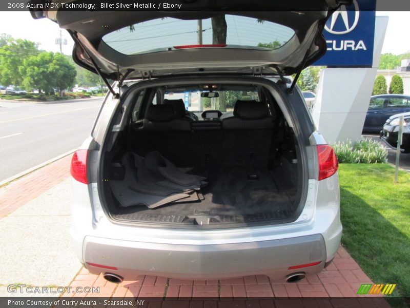 Billet Silver Metallic / Ebony 2008 Acura MDX Technology