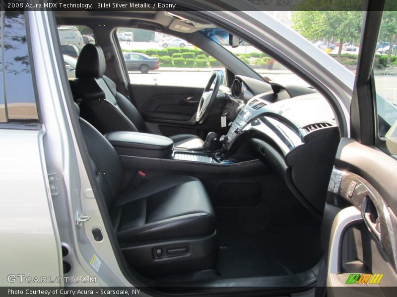 Billet Silver Metallic / Ebony 2008 Acura MDX Technology