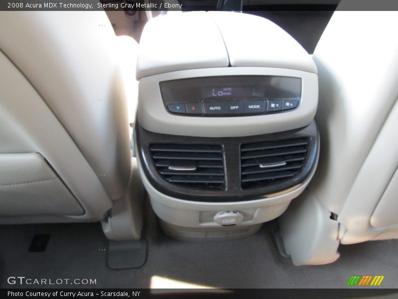 Sterling Gray Metallic / Ebony 2008 Acura MDX Technology