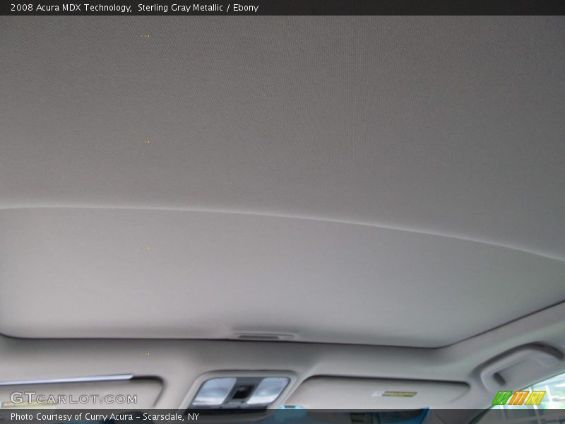 Sterling Gray Metallic / Ebony 2008 Acura MDX Technology