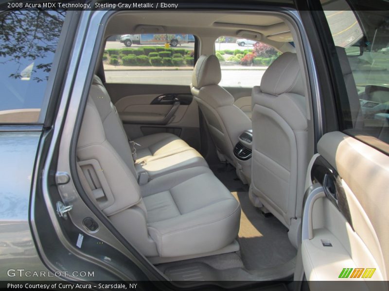 Sterling Gray Metallic / Ebony 2008 Acura MDX Technology