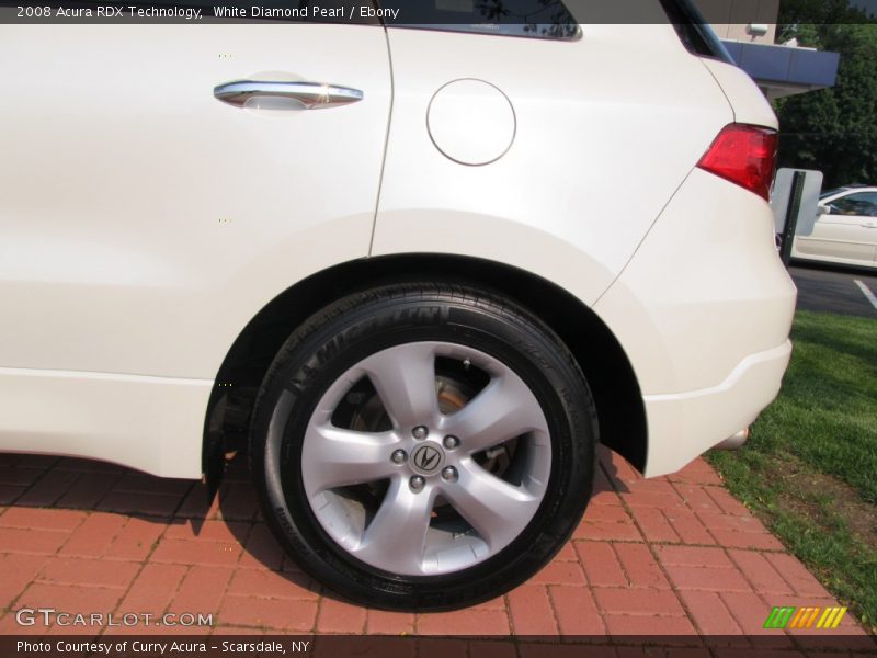 White Diamond Pearl / Ebony 2008 Acura RDX Technology