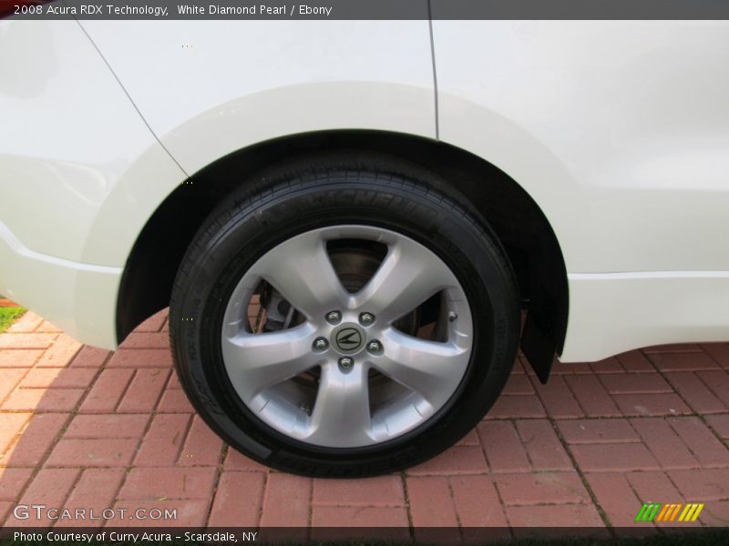 White Diamond Pearl / Ebony 2008 Acura RDX Technology