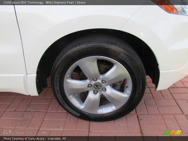 White Diamond Pearl / Ebony 2008 Acura RDX Technology