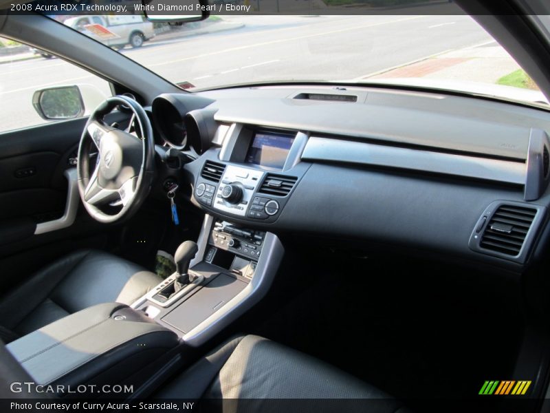 White Diamond Pearl / Ebony 2008 Acura RDX Technology