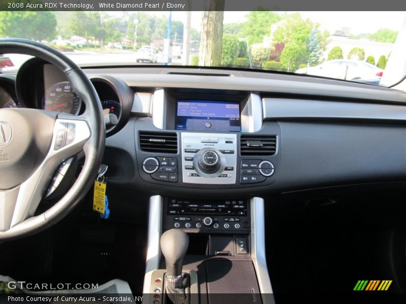 White Diamond Pearl / Ebony 2008 Acura RDX Technology