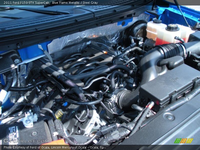  2011 F150 STX SuperCab Engine - 5.0 Liter Flex-Fuel DOHC 32-Valve Ti-VCT V8