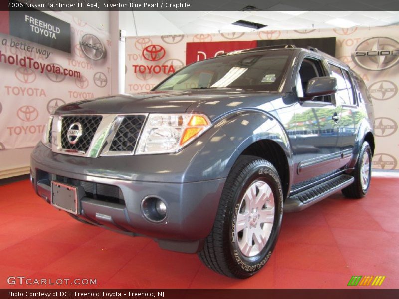 Silverton Blue Pearl / Graphite 2006 Nissan Pathfinder LE 4x4