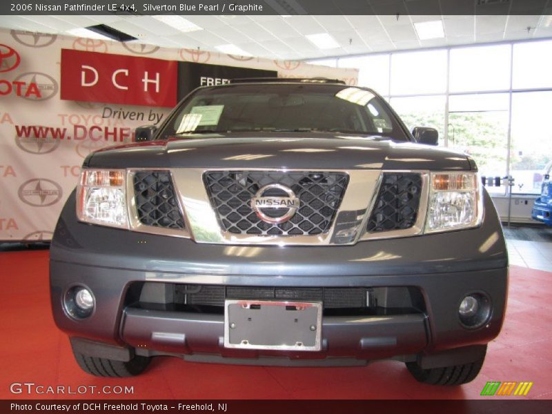 Silverton Blue Pearl / Graphite 2006 Nissan Pathfinder LE 4x4