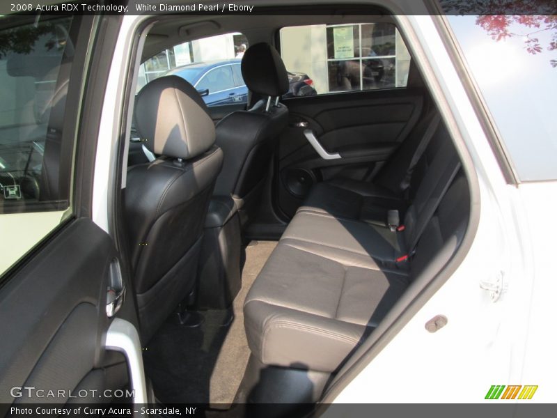 White Diamond Pearl / Ebony 2008 Acura RDX Technology