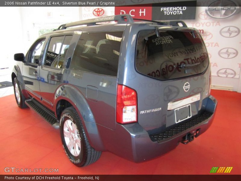 Silverton Blue Pearl / Graphite 2006 Nissan Pathfinder LE 4x4