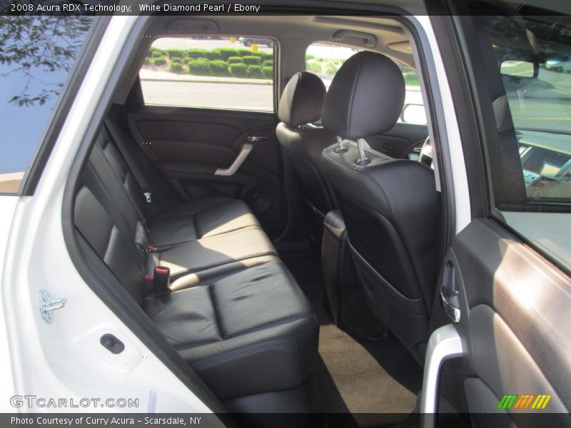 White Diamond Pearl / Ebony 2008 Acura RDX Technology