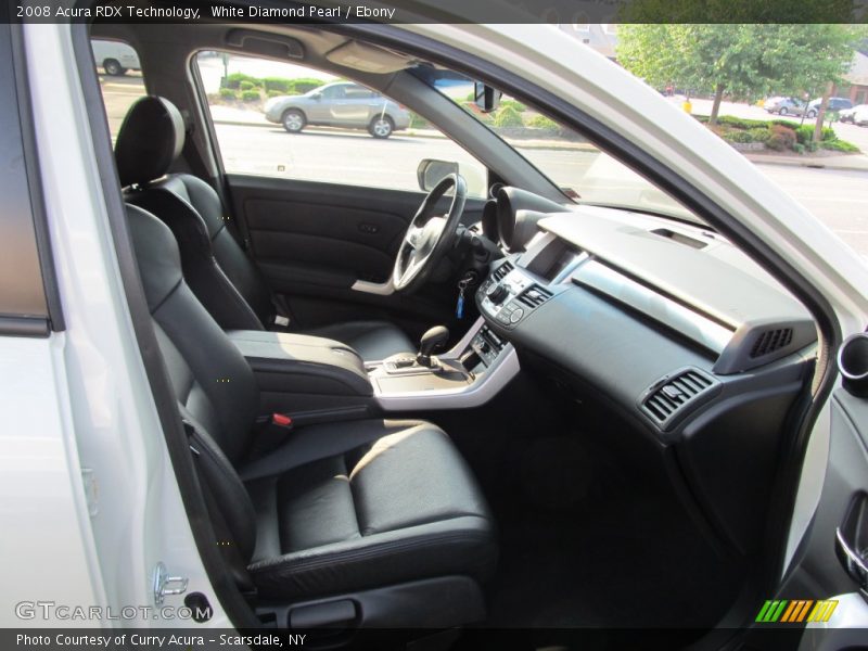 White Diamond Pearl / Ebony 2008 Acura RDX Technology