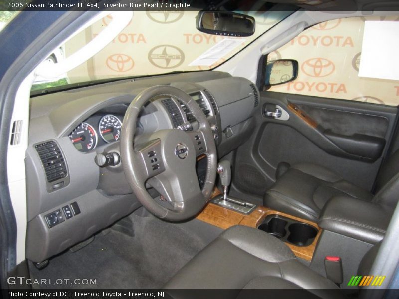 Silverton Blue Pearl / Graphite 2006 Nissan Pathfinder LE 4x4