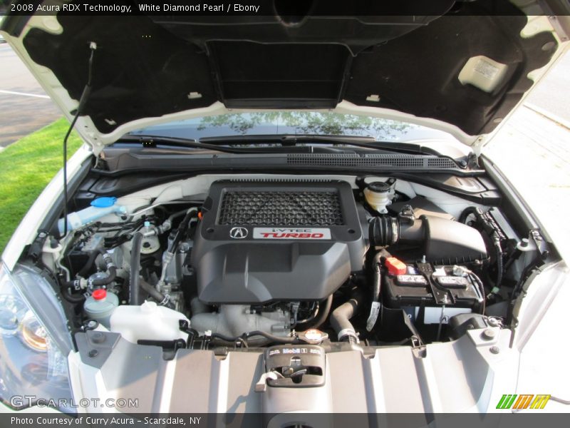 White Diamond Pearl / Ebony 2008 Acura RDX Technology