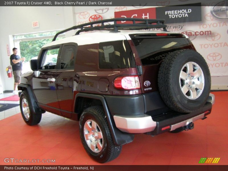 Black Cherry Pearl / Dark Charcoal 2007 Toyota FJ Cruiser 4WD