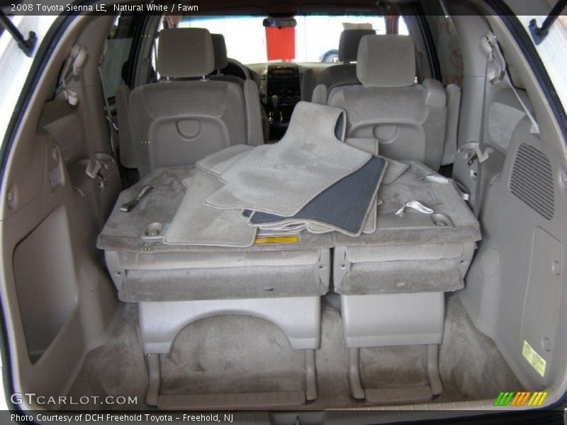 Natural White / Fawn 2008 Toyota Sienna LE