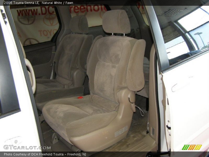Natural White / Fawn 2008 Toyota Sienna LE