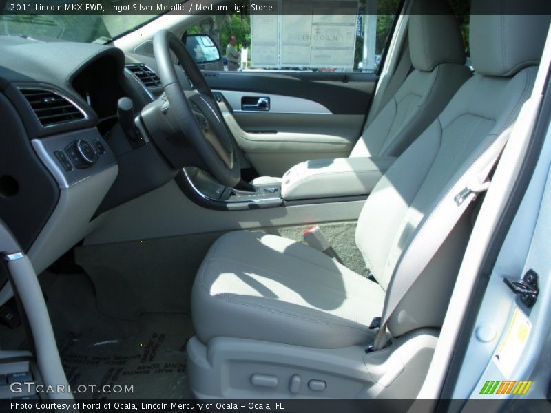 Ingot Silver Metallic / Medium Light Stone 2011 Lincoln MKX FWD