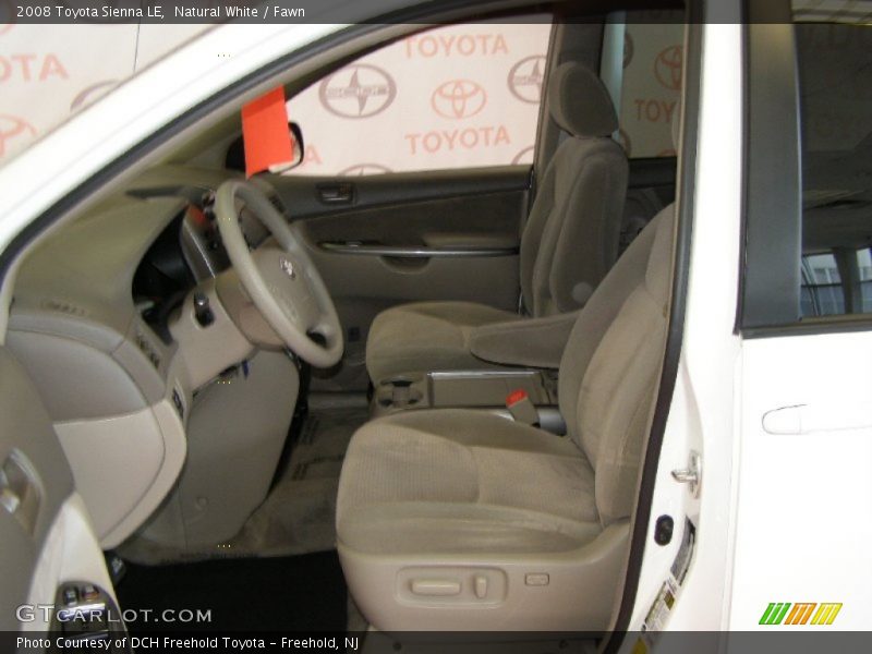 Natural White / Fawn 2008 Toyota Sienna LE
