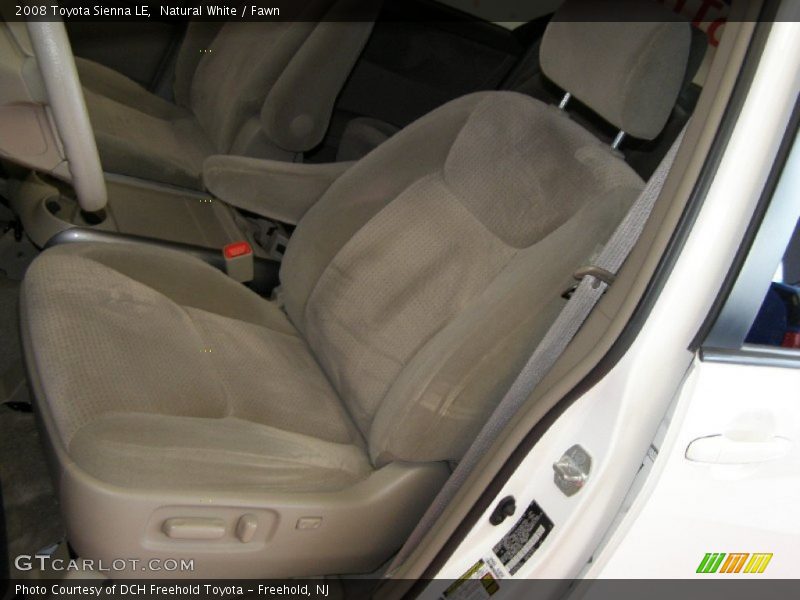 Natural White / Fawn 2008 Toyota Sienna LE