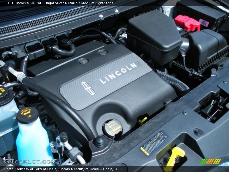 Ingot Silver Metallic / Medium Light Stone 2011 Lincoln MKX FWD