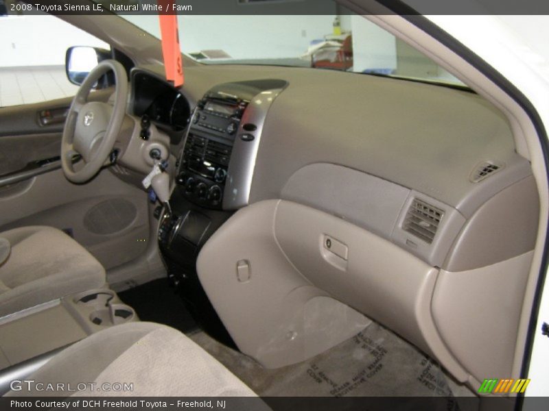 Natural White / Fawn 2008 Toyota Sienna LE