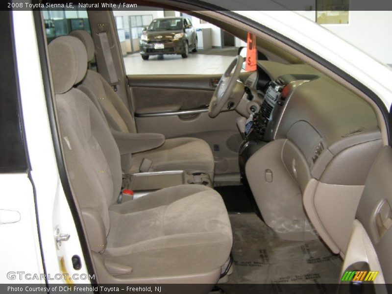 Natural White / Fawn 2008 Toyota Sienna LE