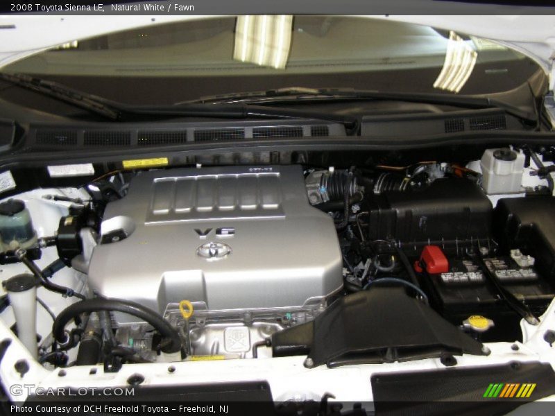Natural White / Fawn 2008 Toyota Sienna LE