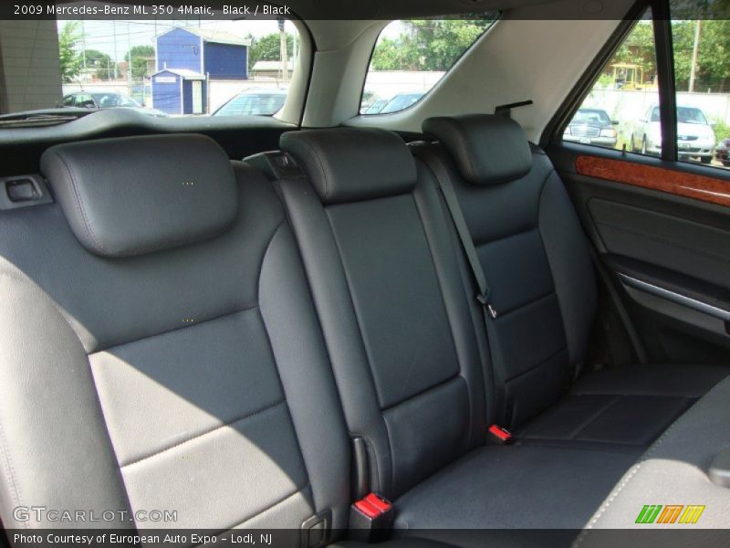 Black / Black 2009 Mercedes-Benz ML 350 4Matic