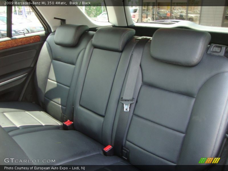 Black / Black 2009 Mercedes-Benz ML 350 4Matic