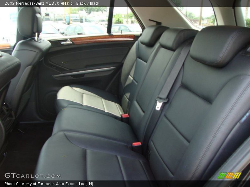 Black / Black 2009 Mercedes-Benz ML 350 4Matic