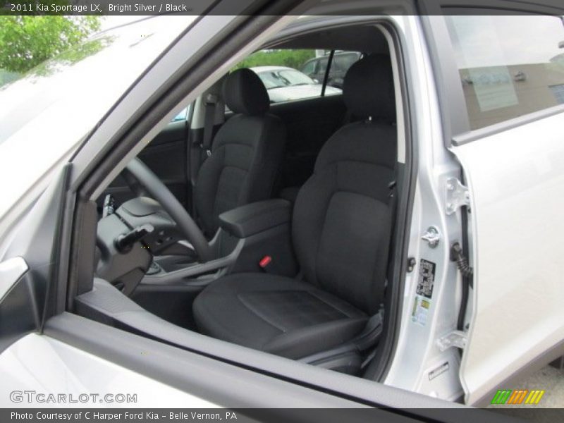 Bright Silver / Black 2011 Kia Sportage LX