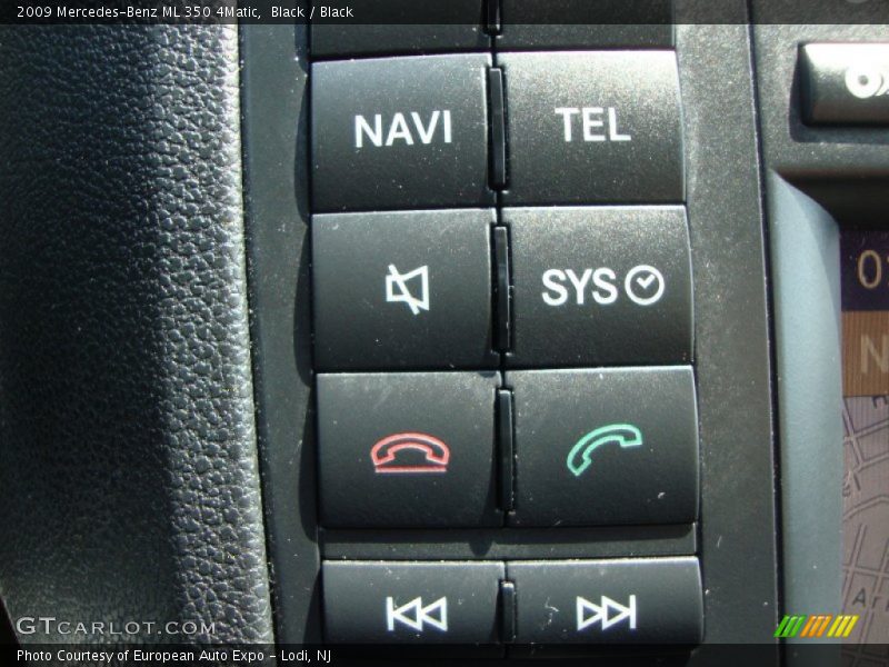 Black / Black 2009 Mercedes-Benz ML 350 4Matic