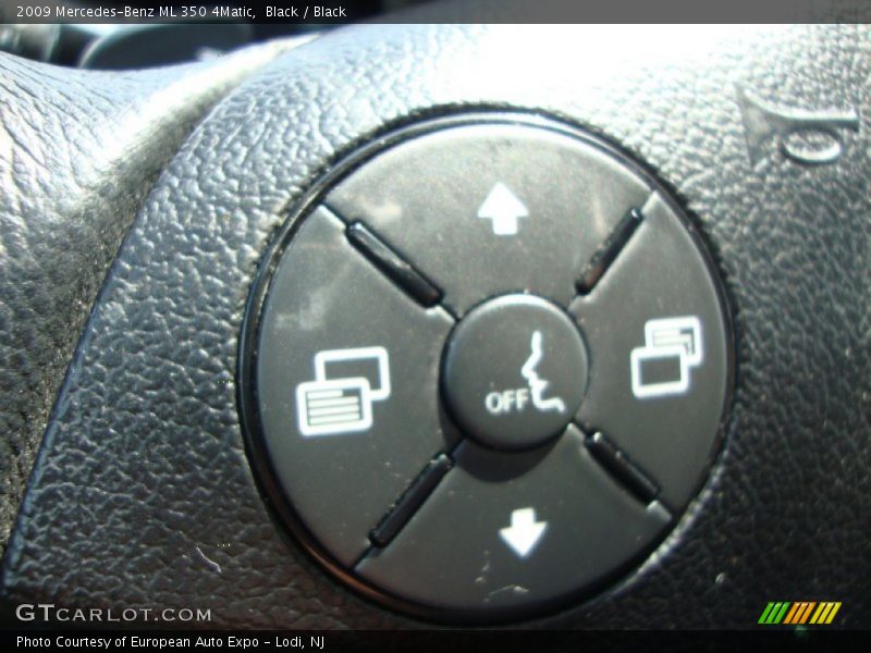 Black / Black 2009 Mercedes-Benz ML 350 4Matic