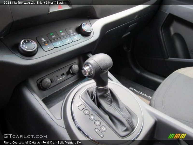 Bright Silver / Black 2011 Kia Sportage LX