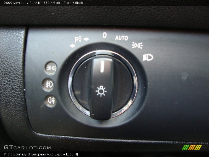 Black / Black 2009 Mercedes-Benz ML 350 4Matic