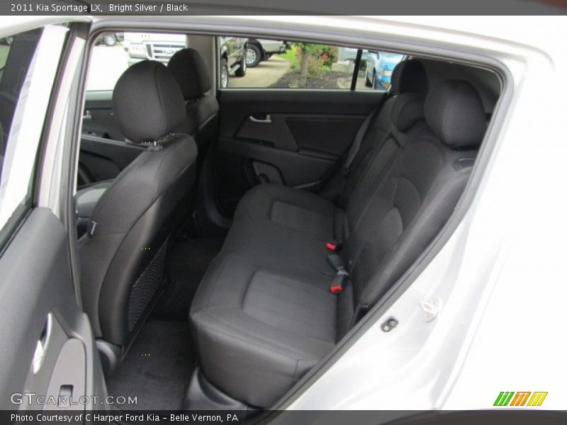 Bright Silver / Black 2011 Kia Sportage LX