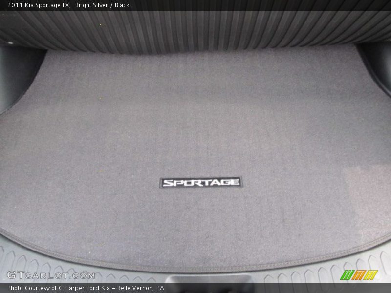 Bright Silver / Black 2011 Kia Sportage LX